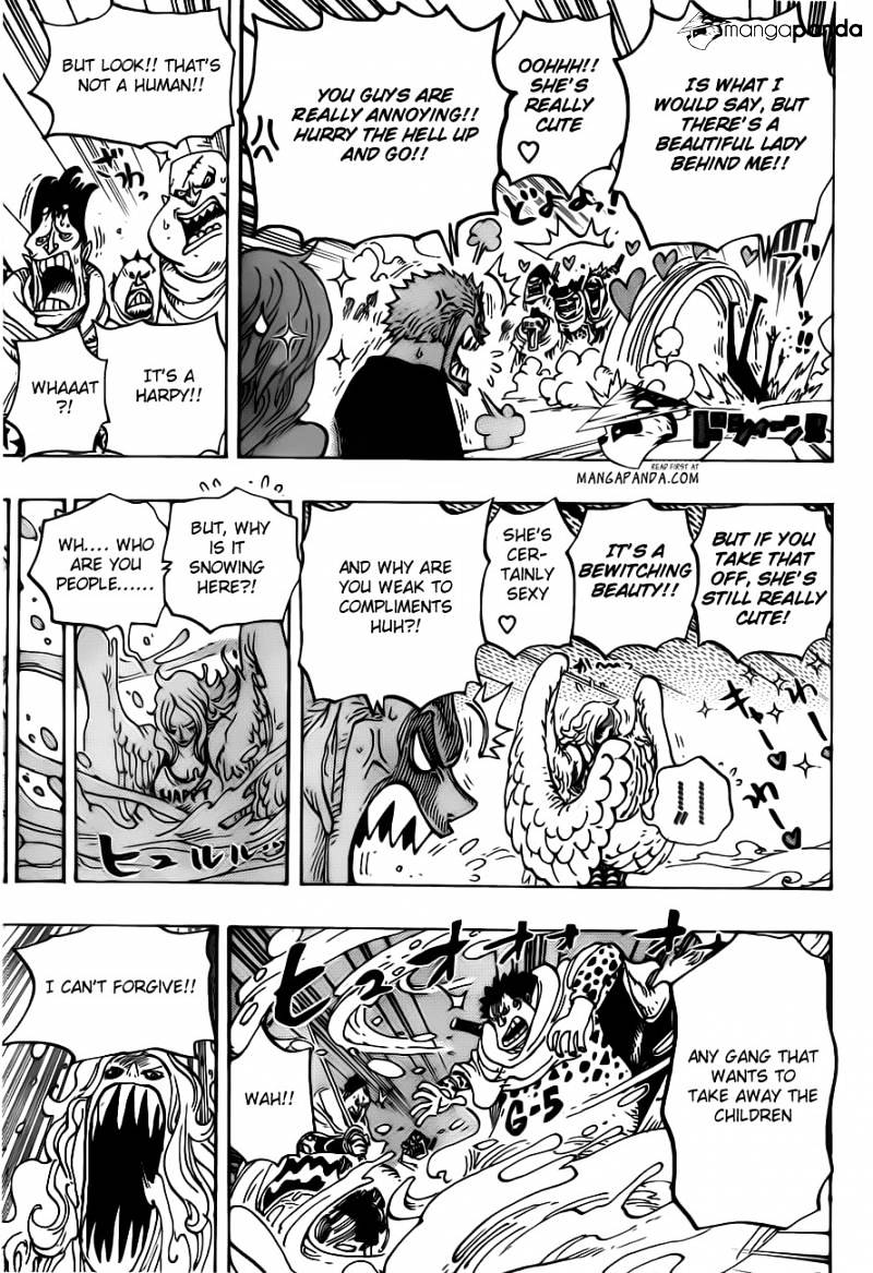 One Piece - Chapter 686 : Biscuit Room’s Snow Woman.