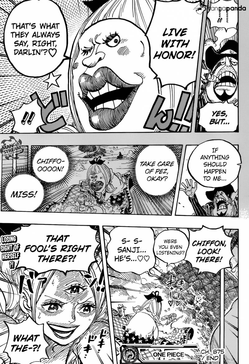 One Piece - Chapter 875 : A Woman S Honor