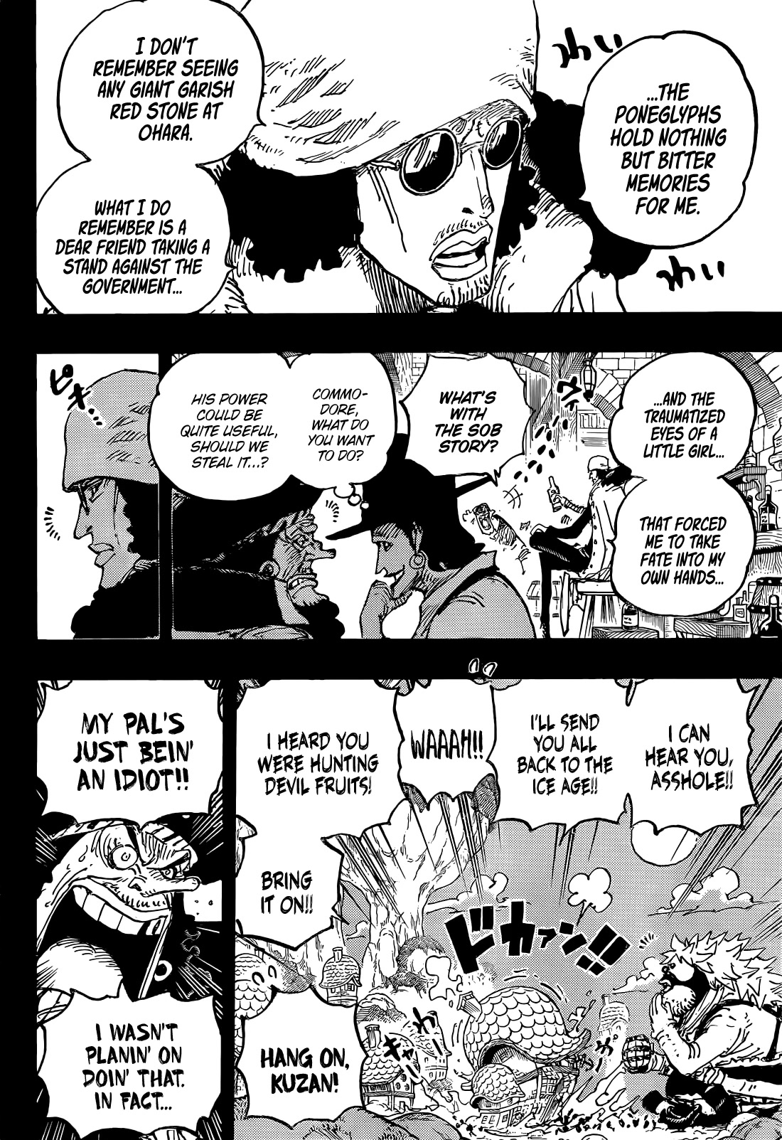 One Piece - Chapter 1081: Kuzan, Tenth Captain Of The Blackbeard Pirates