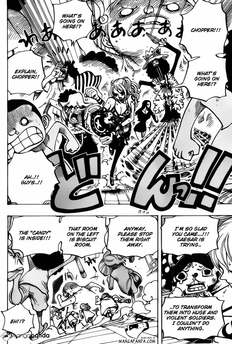 One Piece - Chapter 683 : A Girl Like Ice