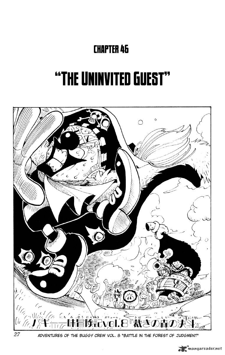 One Piece - Chapter 46 : Uninvited Guest