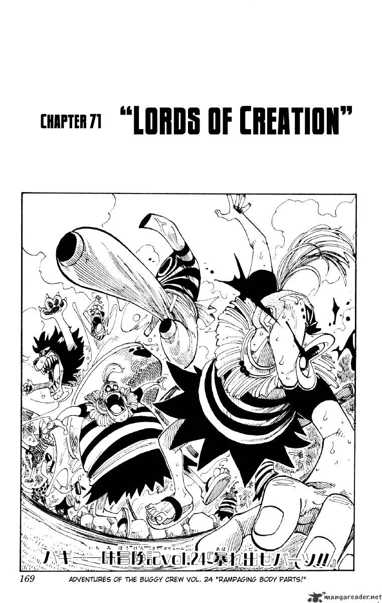 One Piece - Chapter 71 : The Creator