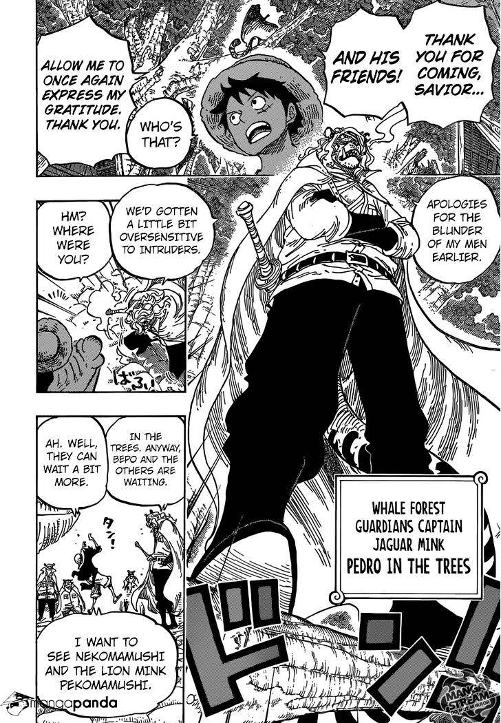 One Piece - Chapter 814 : Let S Go To See Master Nekomamushi