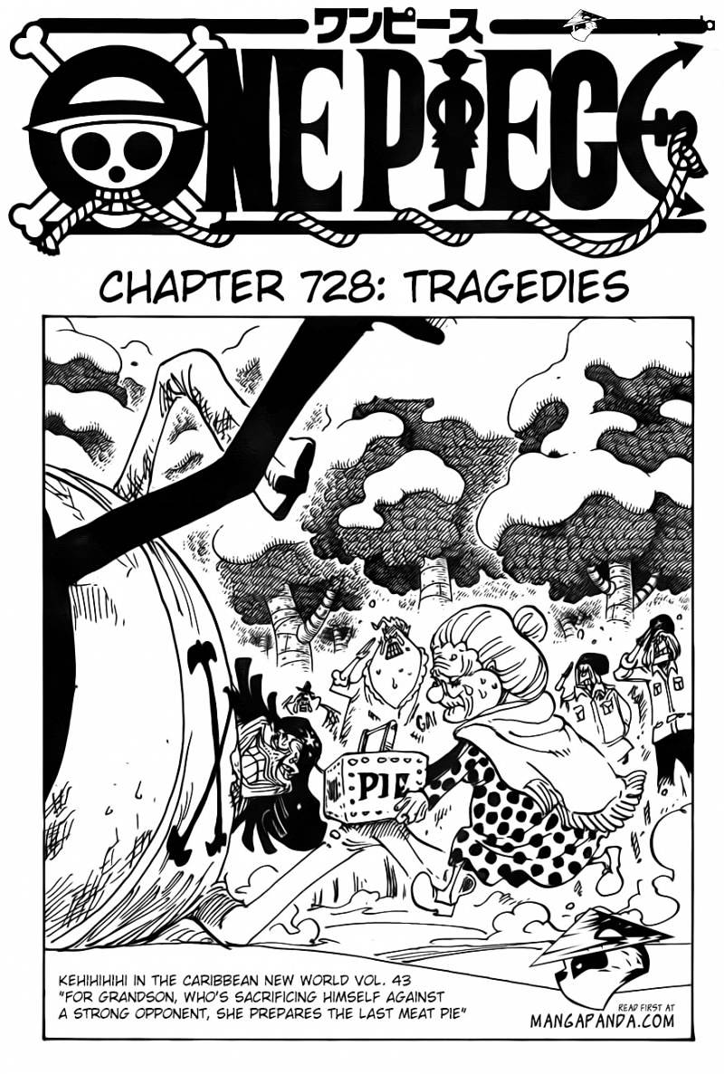 One Piece - Chapter 728 : Tragedies