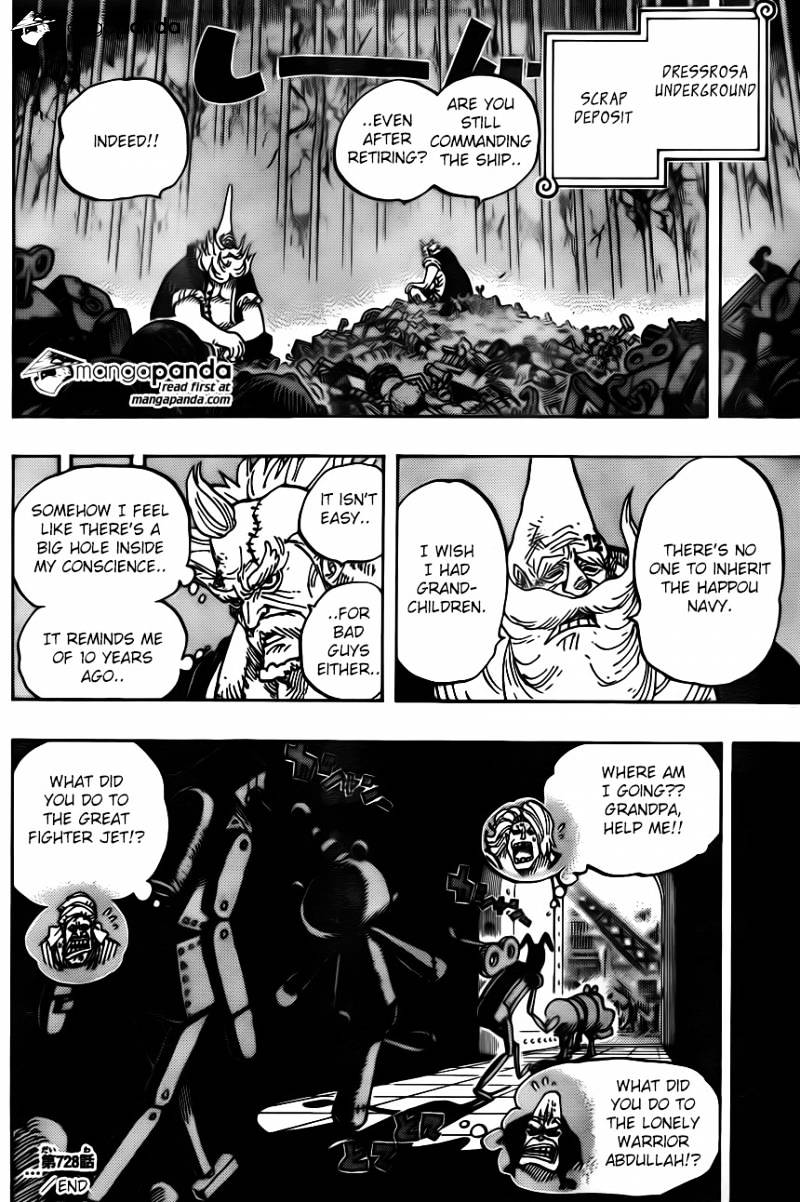 One Piece - Chapter 728 : Tragedies