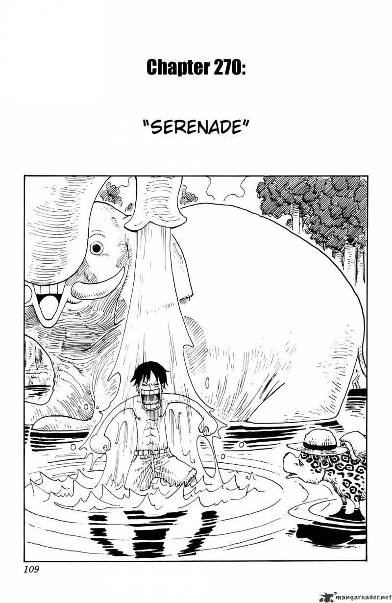 One Piece - Chapter 270 : Serenade