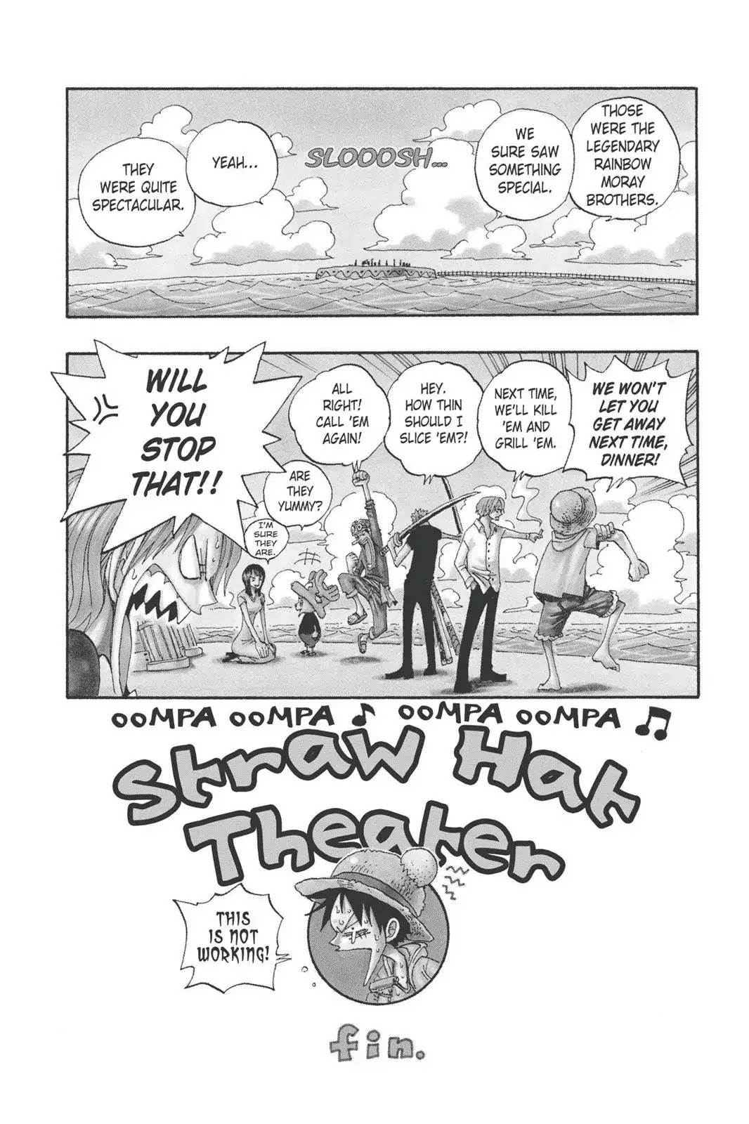 One Piece - Chapter Bonus: Straw Hat Theater: Sea Concert