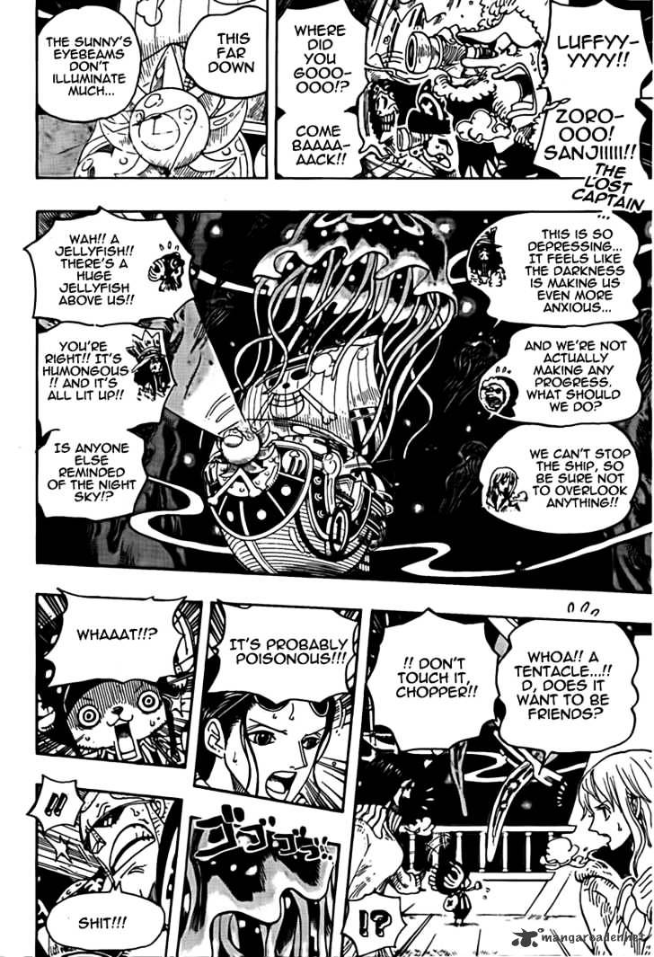 One Piece - Chapter 606 : Adventure In The Deep Sea