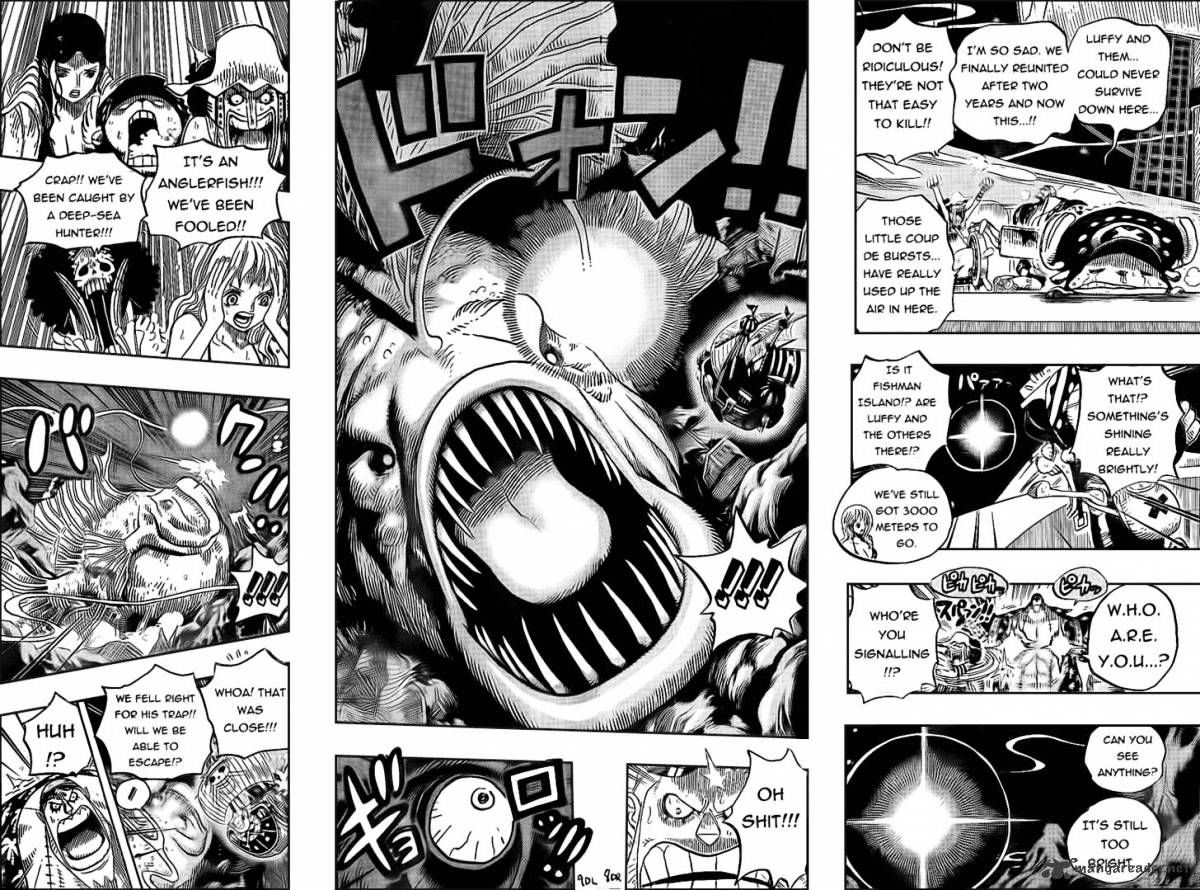 One Piece - Chapter 606 : Adventure In The Deep Sea