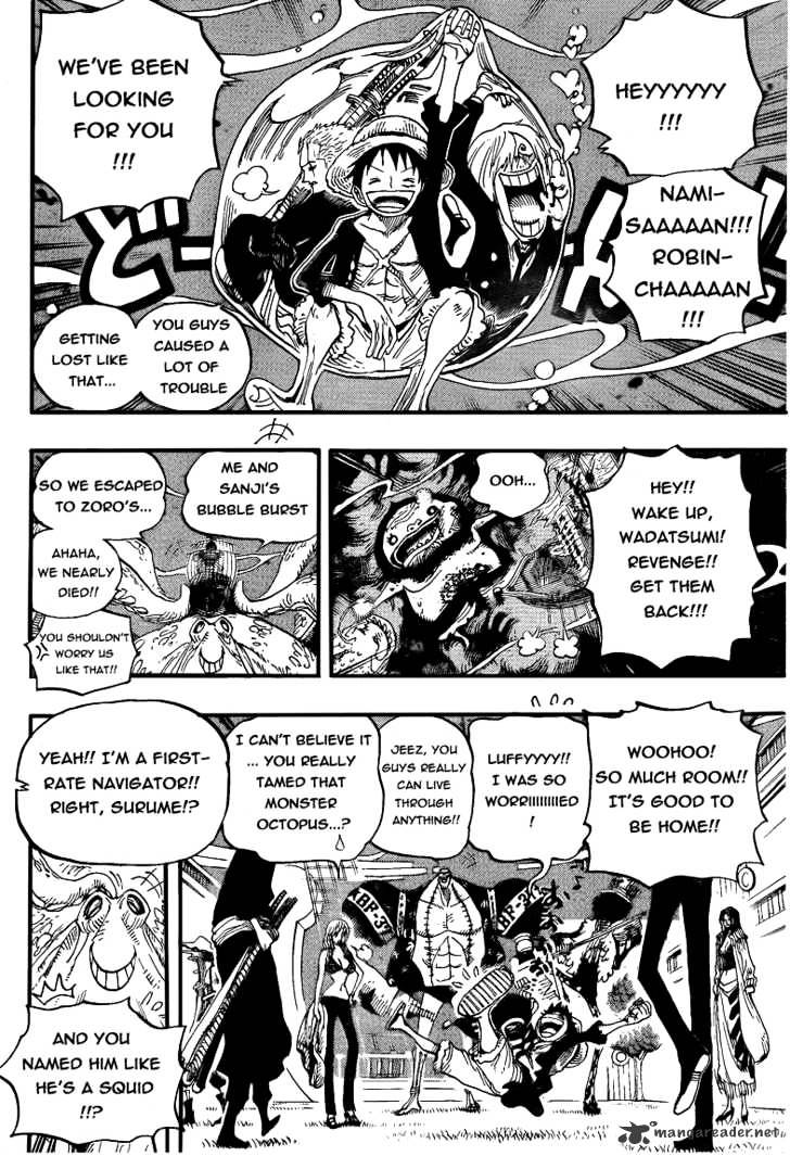 One Piece - Chapter 606 : Adventure In The Deep Sea