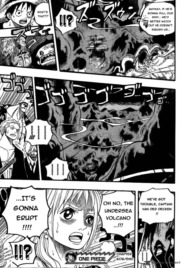 One Piece - Chapter 606 : Adventure In The Deep Sea