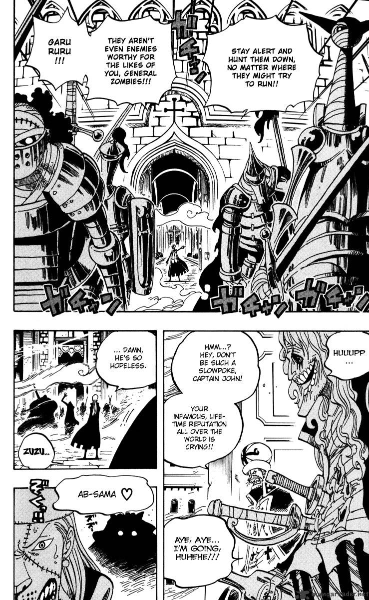 One Piece - Chapter 451 : Perona S Wonder Garden