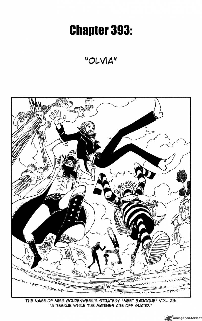 One Piece - Chapter 393 : Olvia