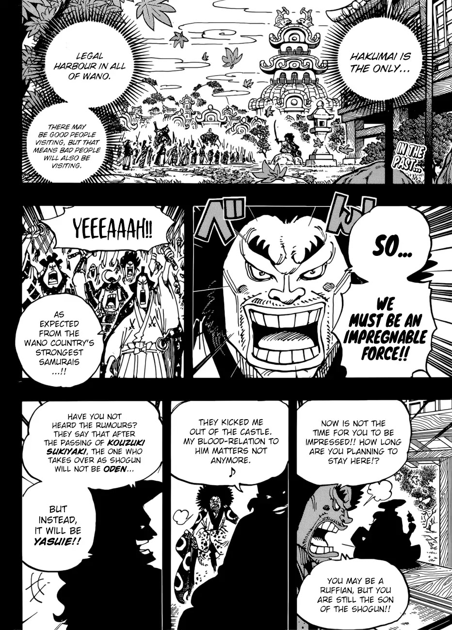 One Piece - Chapter 942: The Daimyo Of Hakumai, Shimotsuki Yasuie