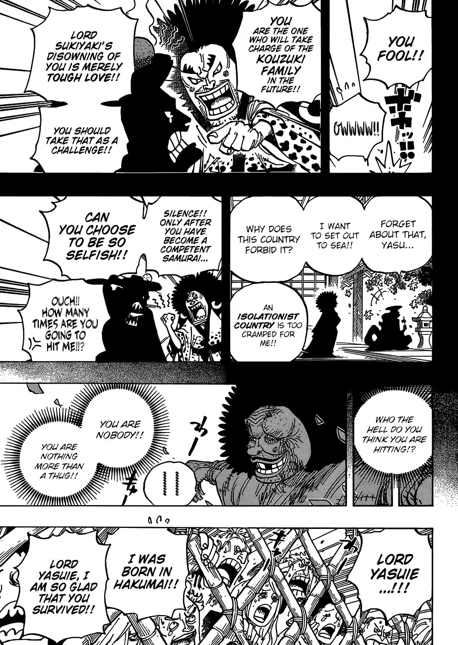 One Piece - Chapter 942: The Daimyo Of Hakumai, Shimotsuki Yasuie