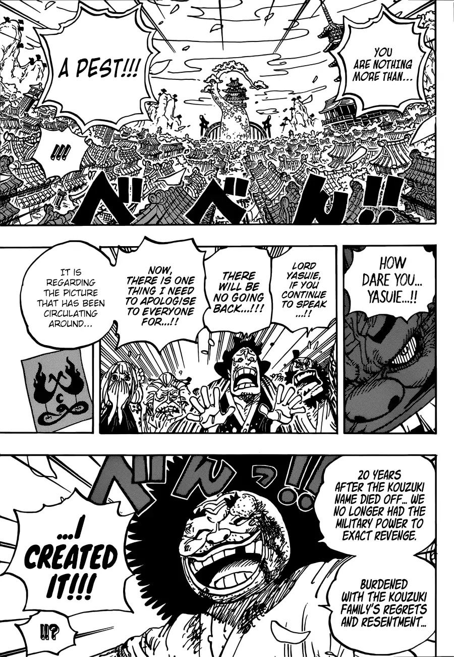 One Piece - Chapter 942: The Daimyo Of Hakumai, Shimotsuki Yasuie