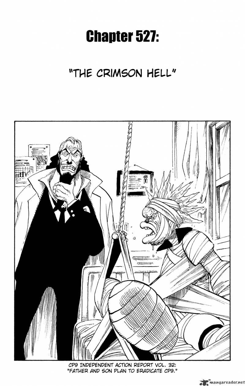 One Piece - Chapter 527 : Crimson Hell