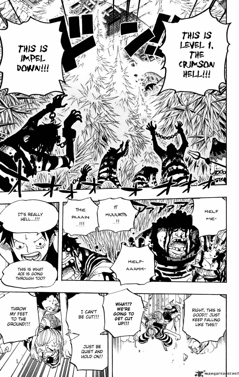 One Piece - Chapter 527 : Crimson Hell