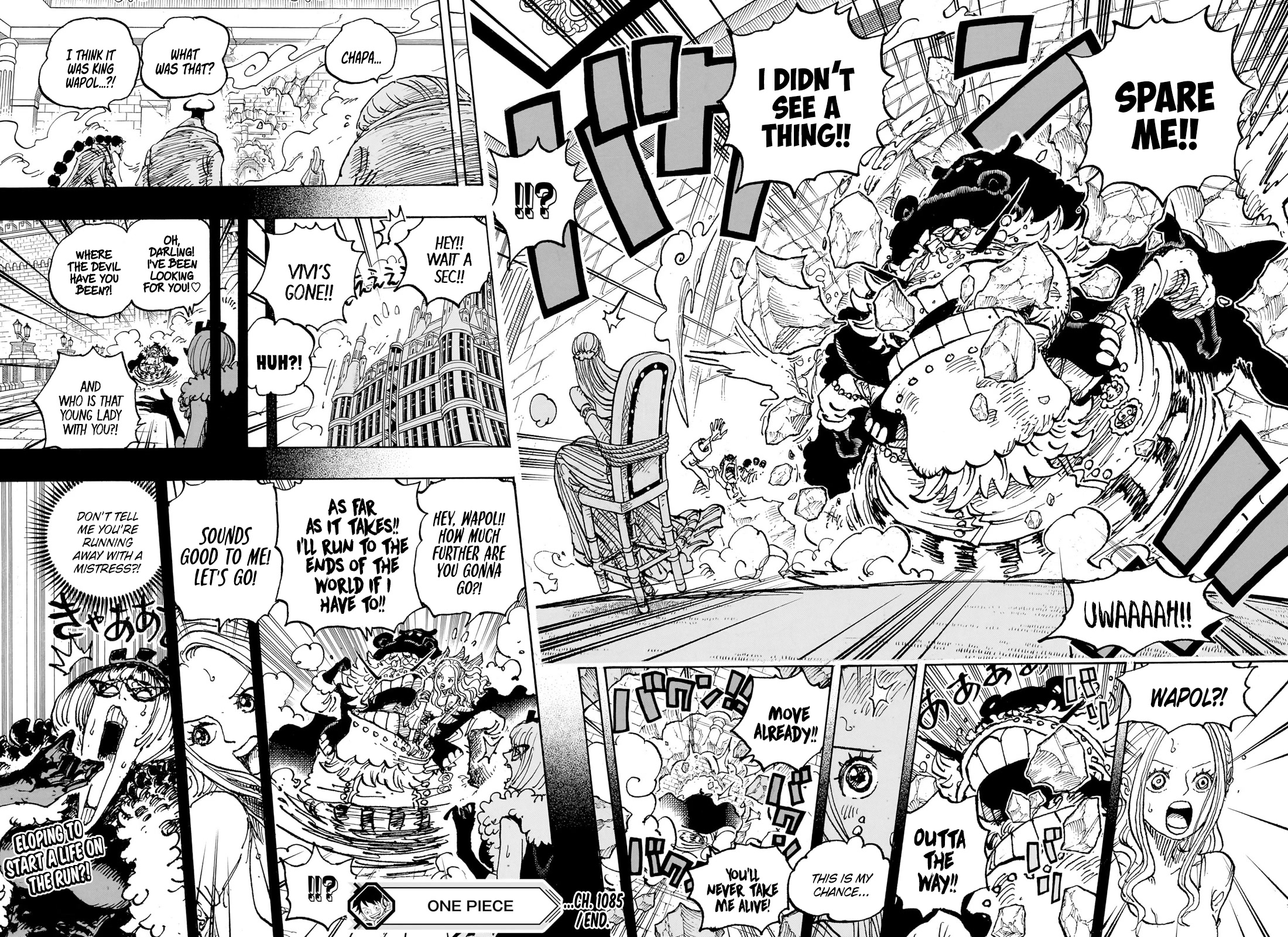 One Piece - Chapter 1085: The Death Of Nefertari Cobra