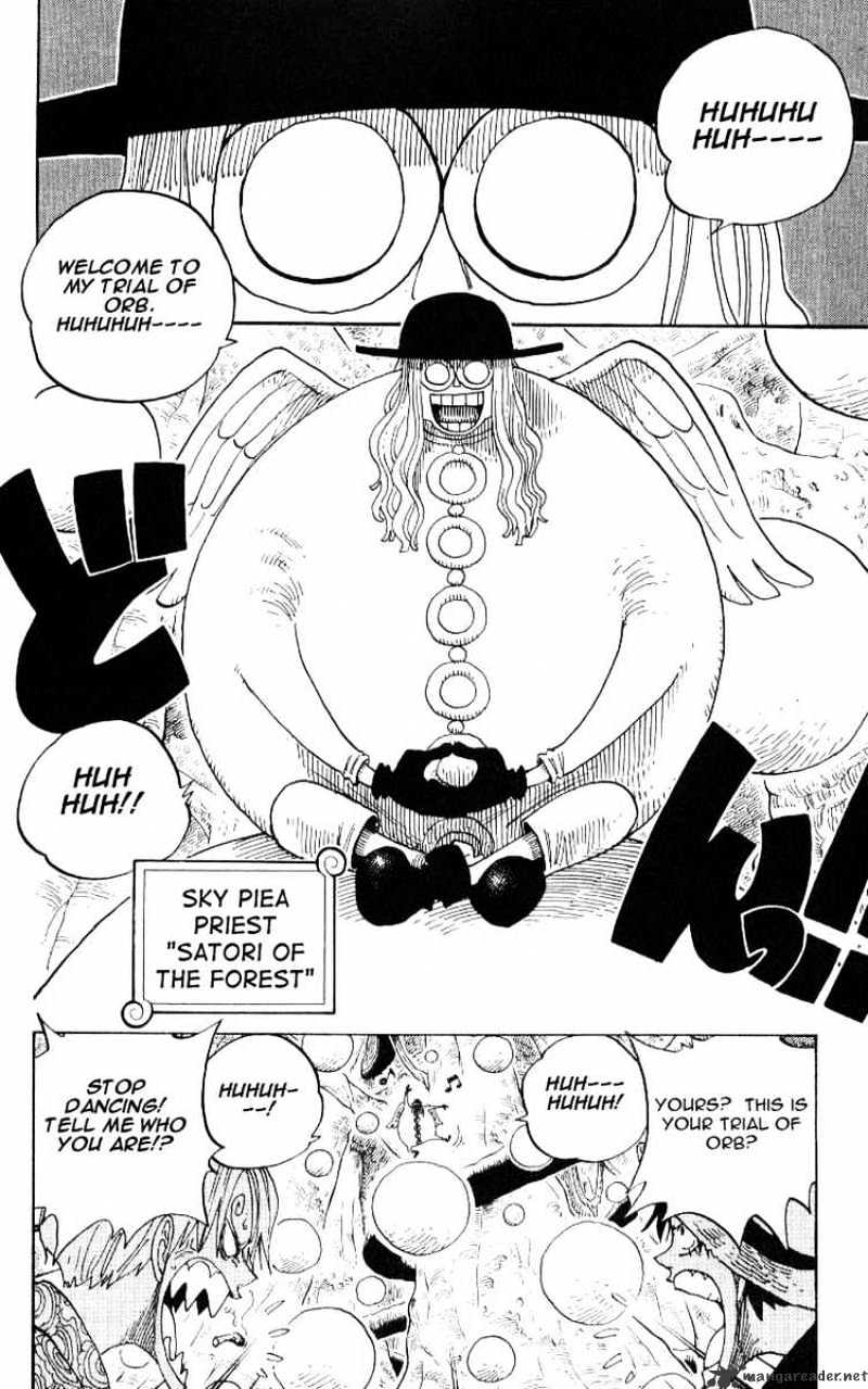 One Piece - Chapter 246 : Priest Satori Of The Forest Of Illusions