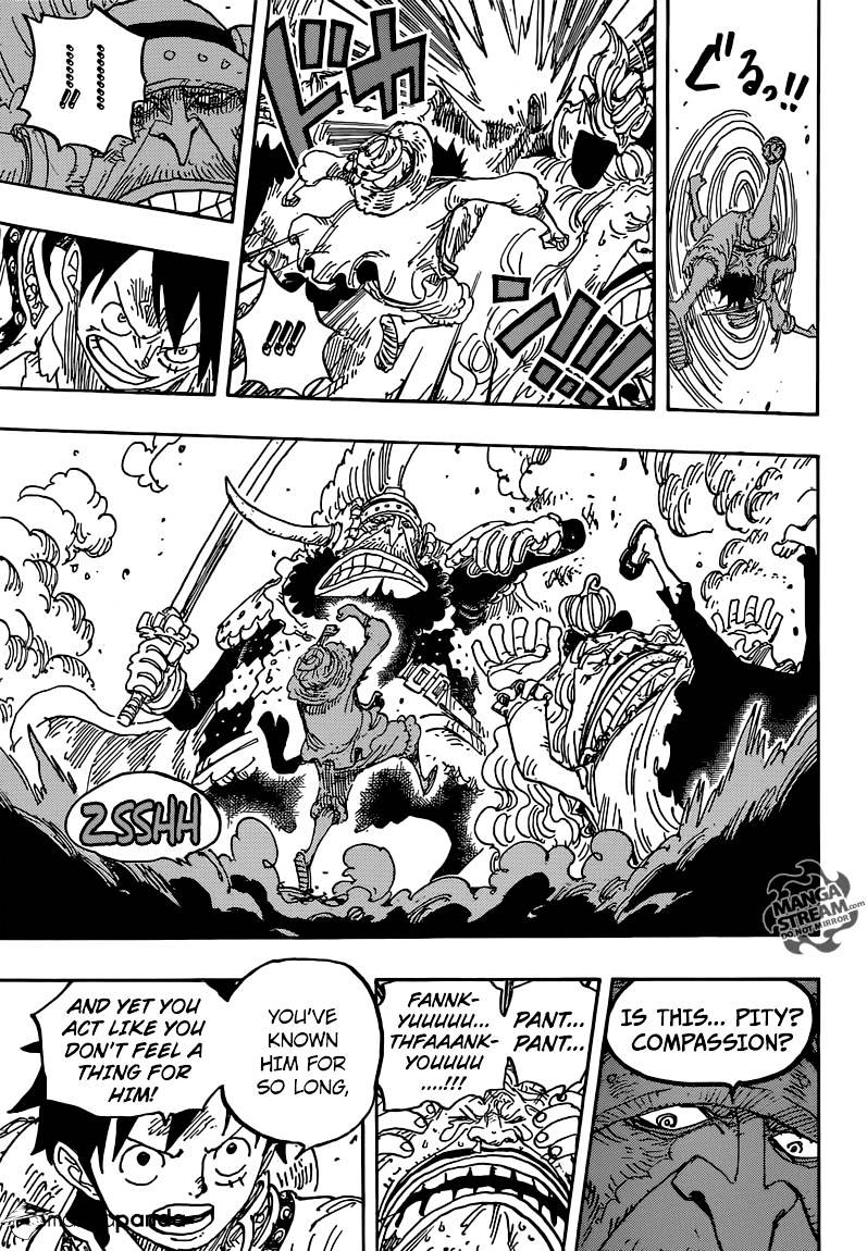 One Piece - Chapter 836 : The Vivre Card Lola Gave