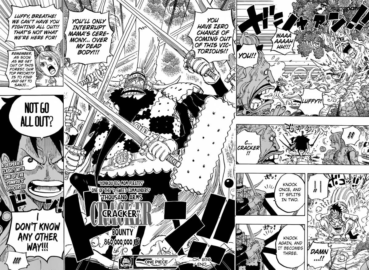 One Piece - Chapter 836 : The Vivre Card Lola Gave