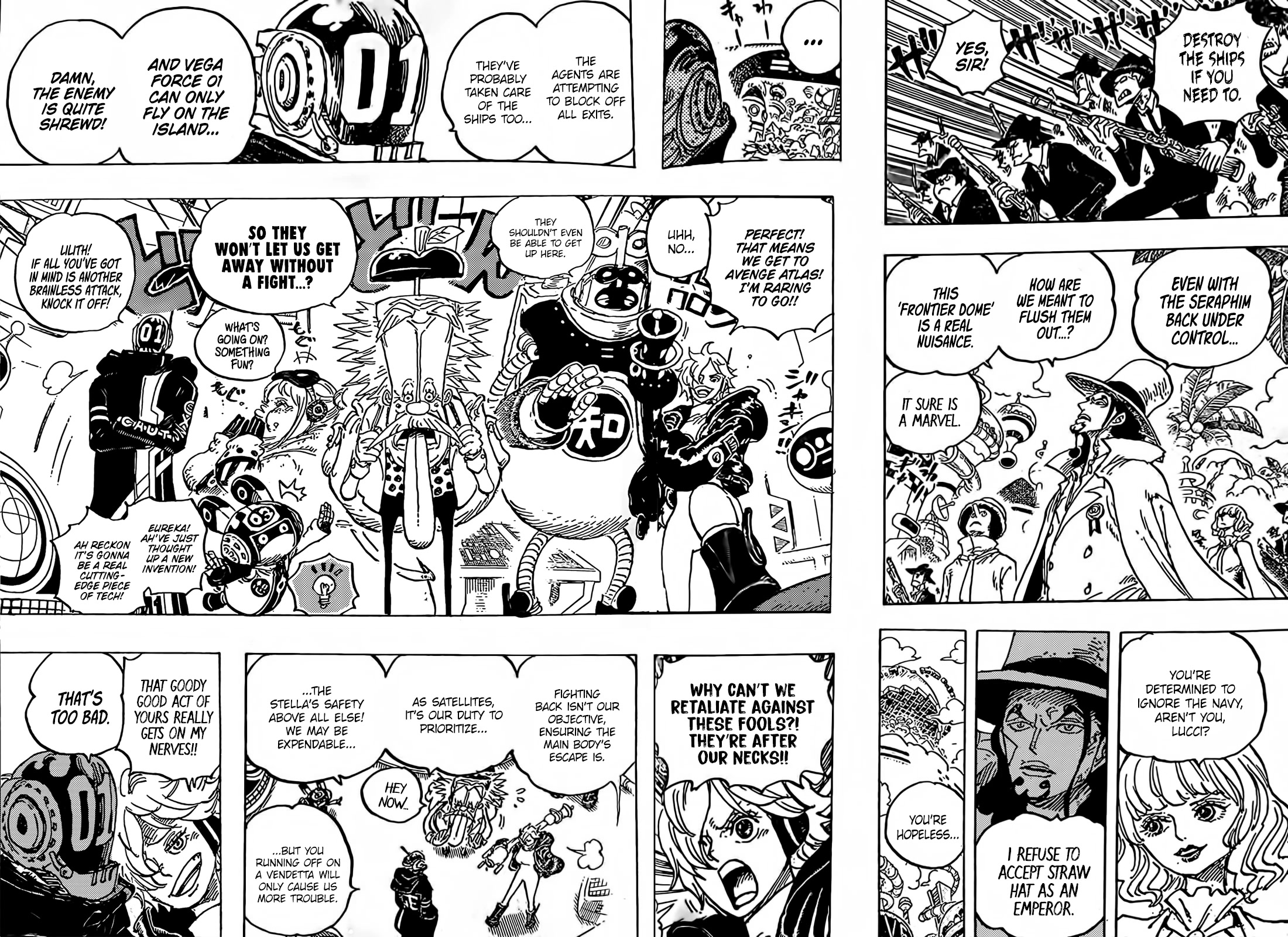 One Piece - Chapter 1071: A Hero's Offensive (Lq Version)