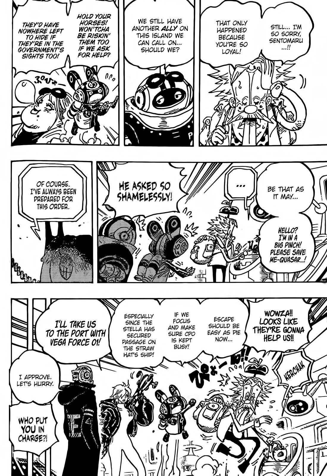 One Piece - Chapter 1071: A Hero's Offensive (Lq Version)