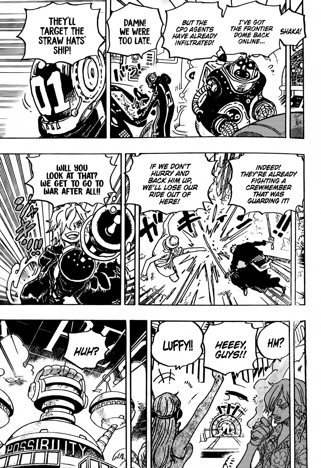 One Piece - Chapter 1071: A Hero's Offensive (Lq Version)