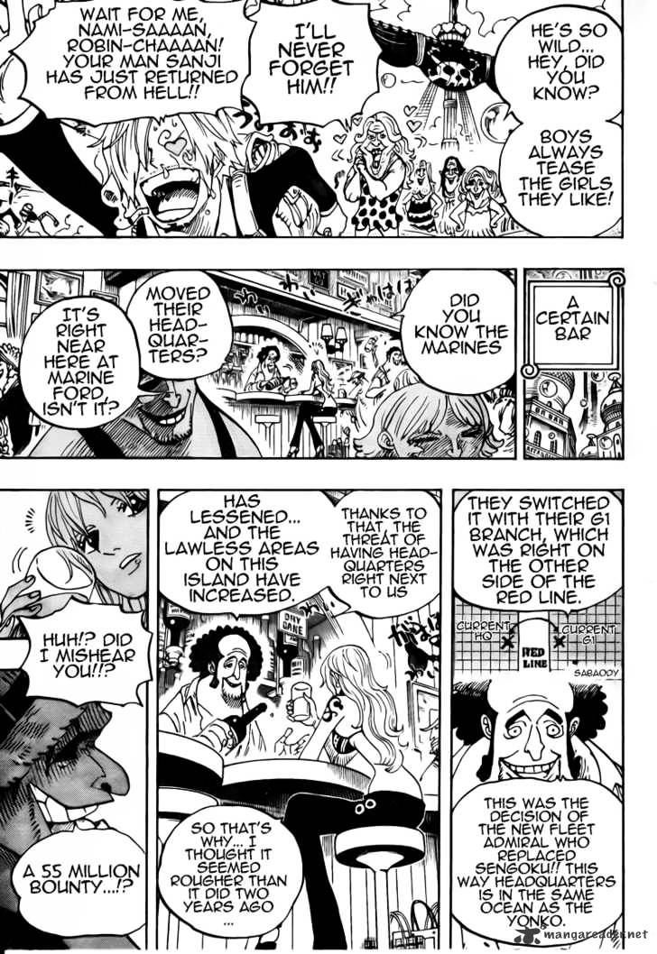 One Piece - Chapter 598 : 2 Years Later