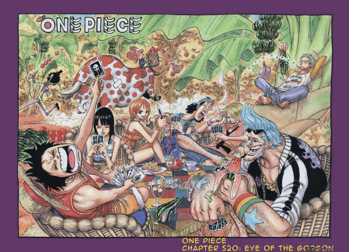 One Piece - Chapter 520 : Gorgon S Eyes