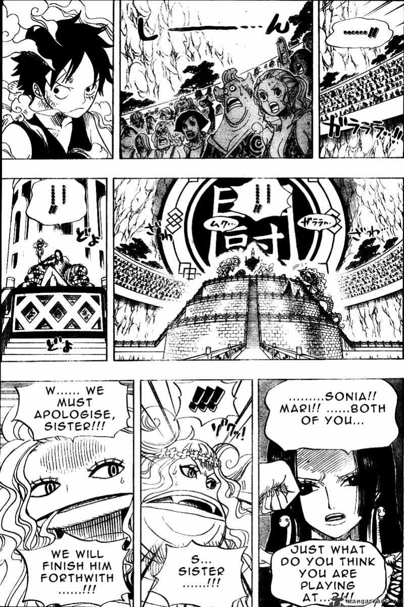 One Piece - Chapter 520 : Gorgon S Eyes