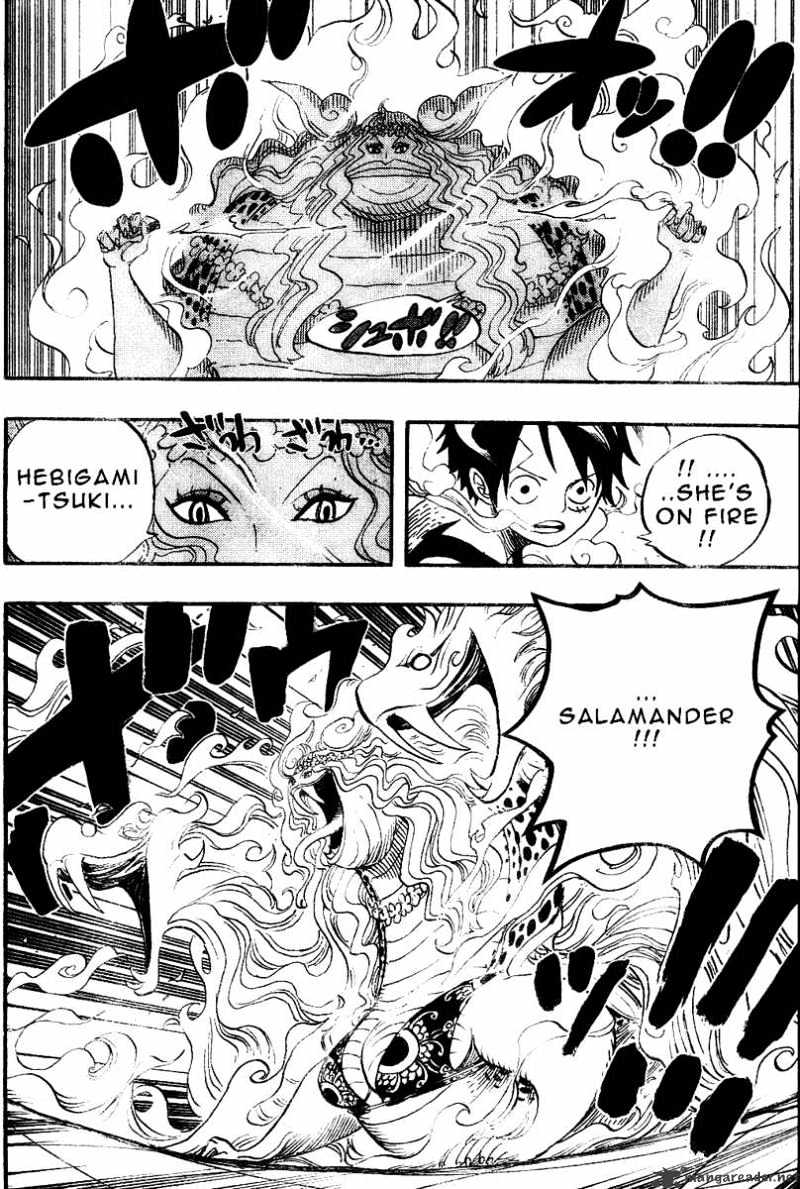 One Piece - Chapter 520 : Gorgon S Eyes