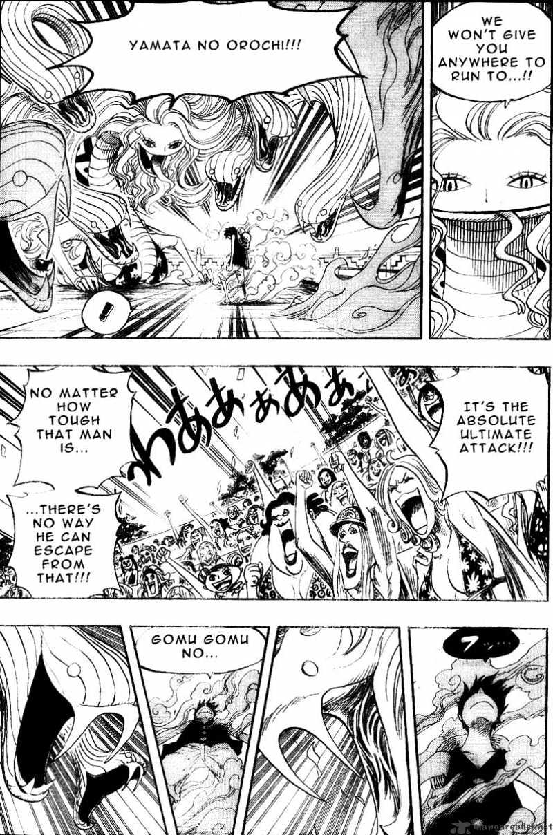 One Piece - Chapter 520 : Gorgon S Eyes