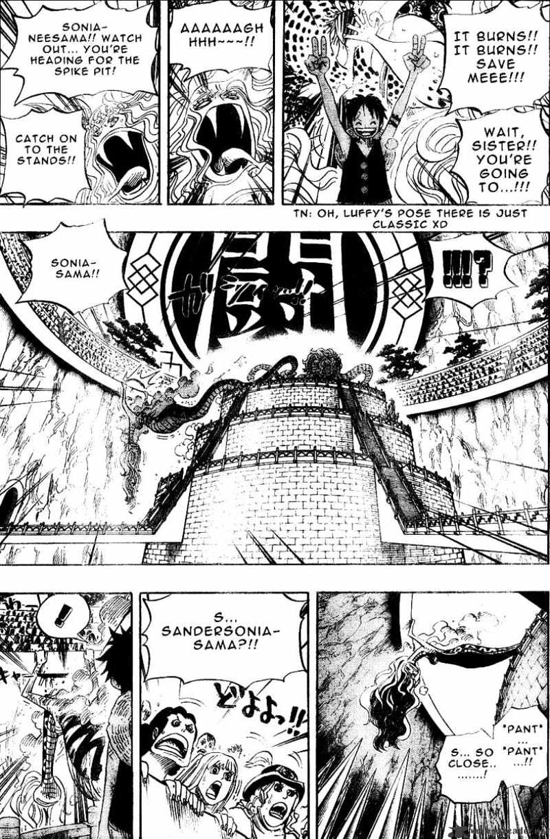 One Piece - Chapter 520 : Gorgon S Eyes