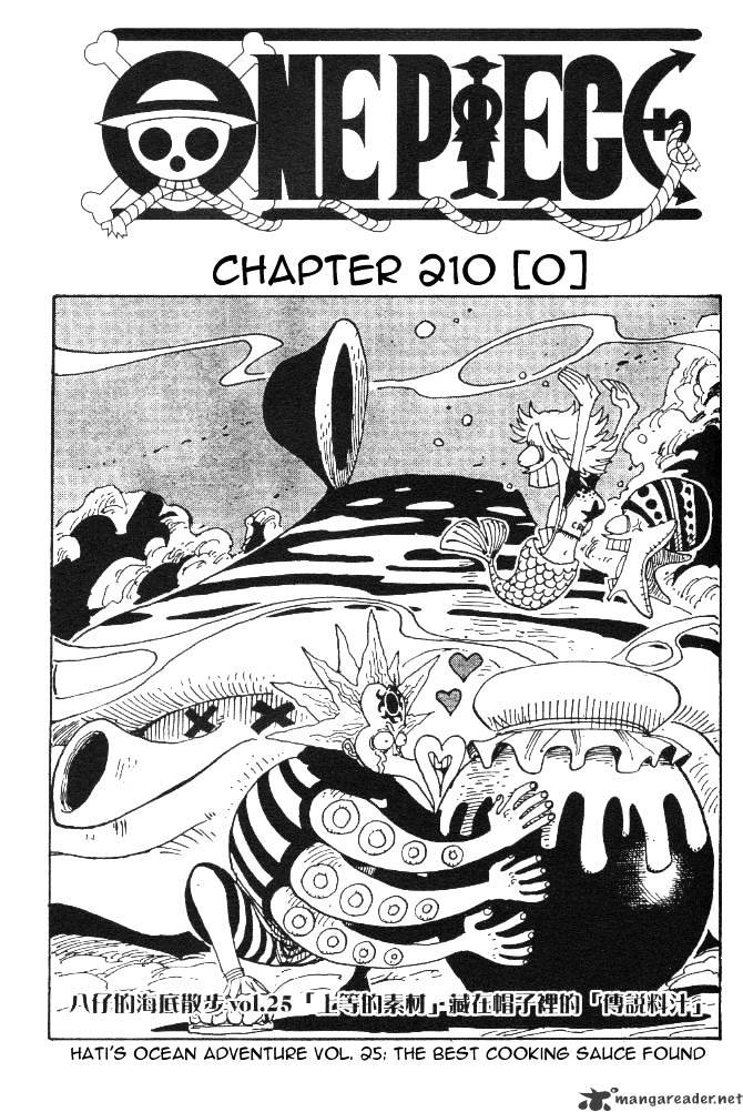 One Piece - Chapter 210 : 0