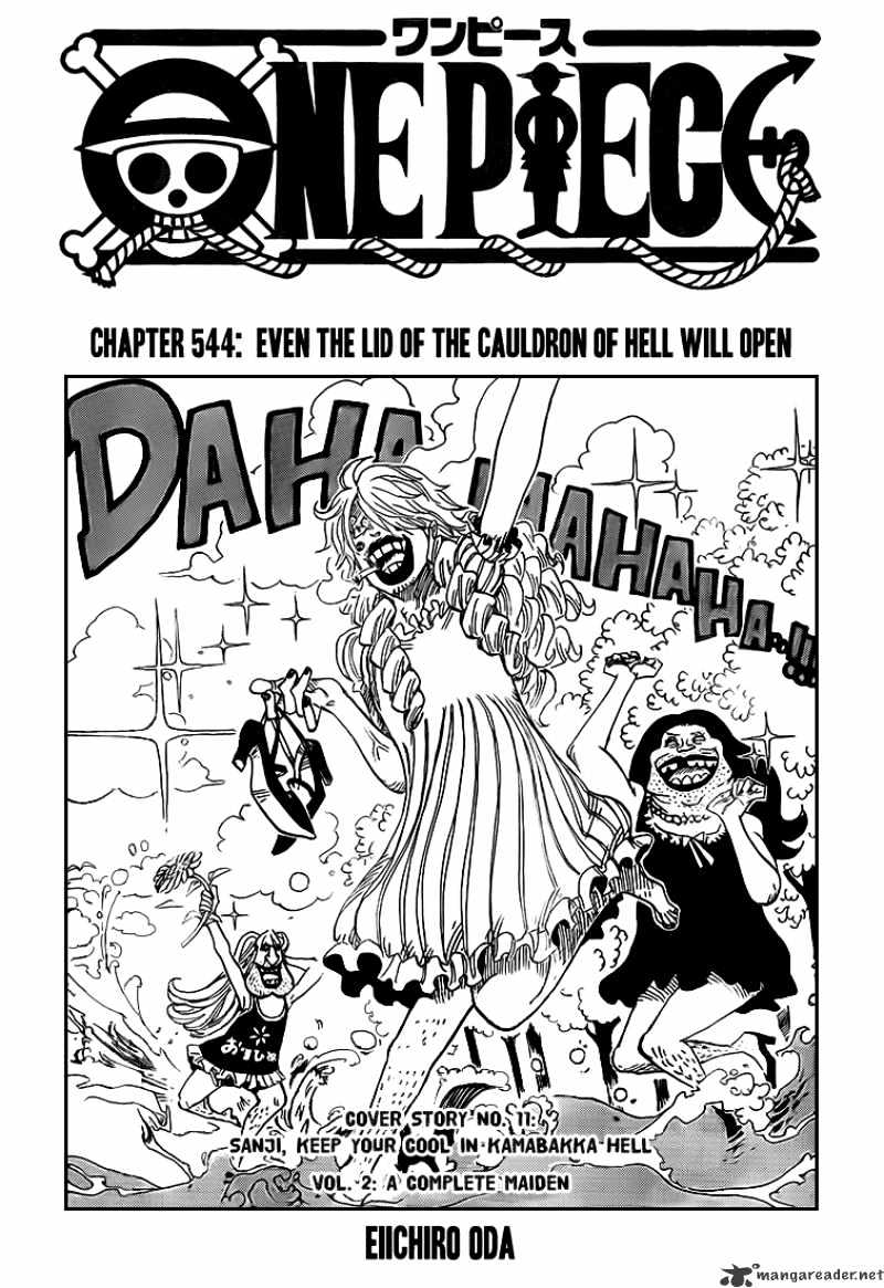 One Piece - Chapter 544 : Even Hell Has Off Days