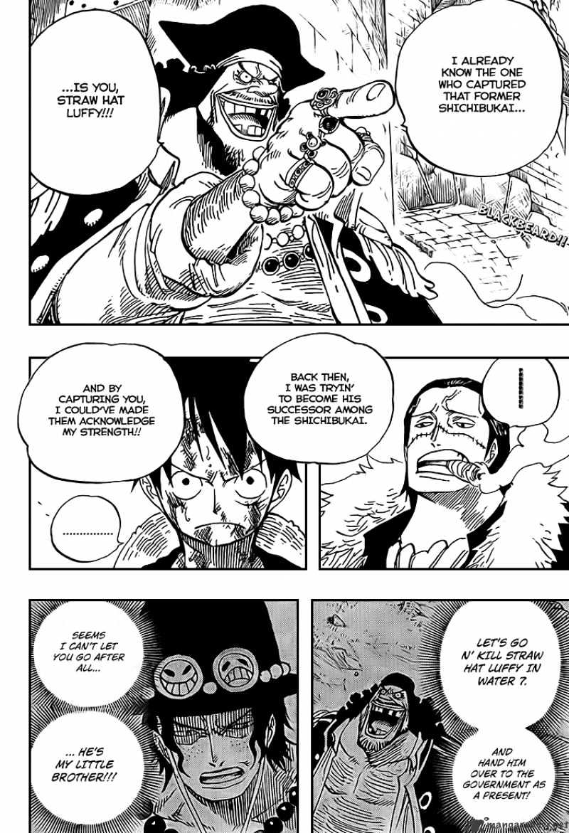 One Piece - Chapter 544 : Even Hell Has Off Days