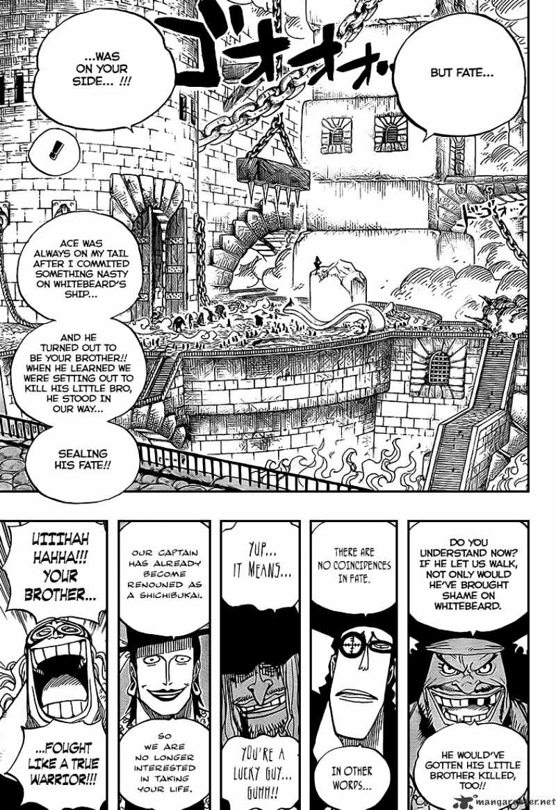 One Piece - Chapter 544 : Even Hell Has Off Days