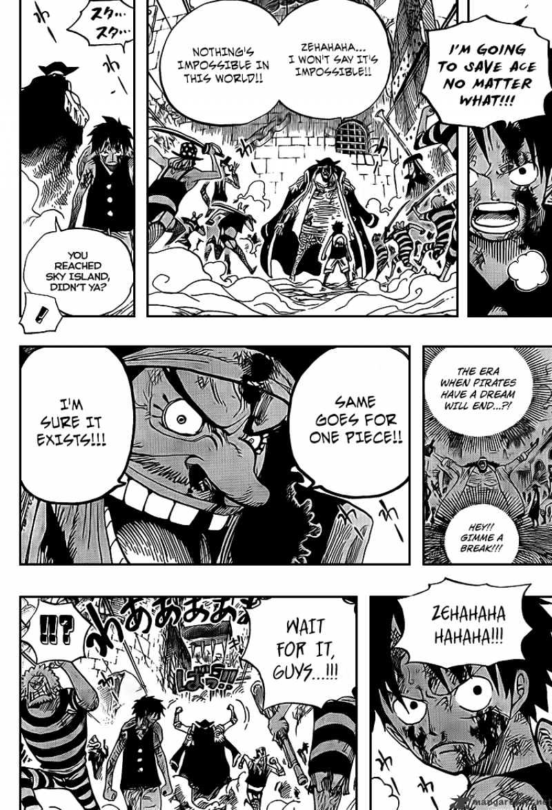 One Piece - Chapter 544 : Even Hell Has Off Days