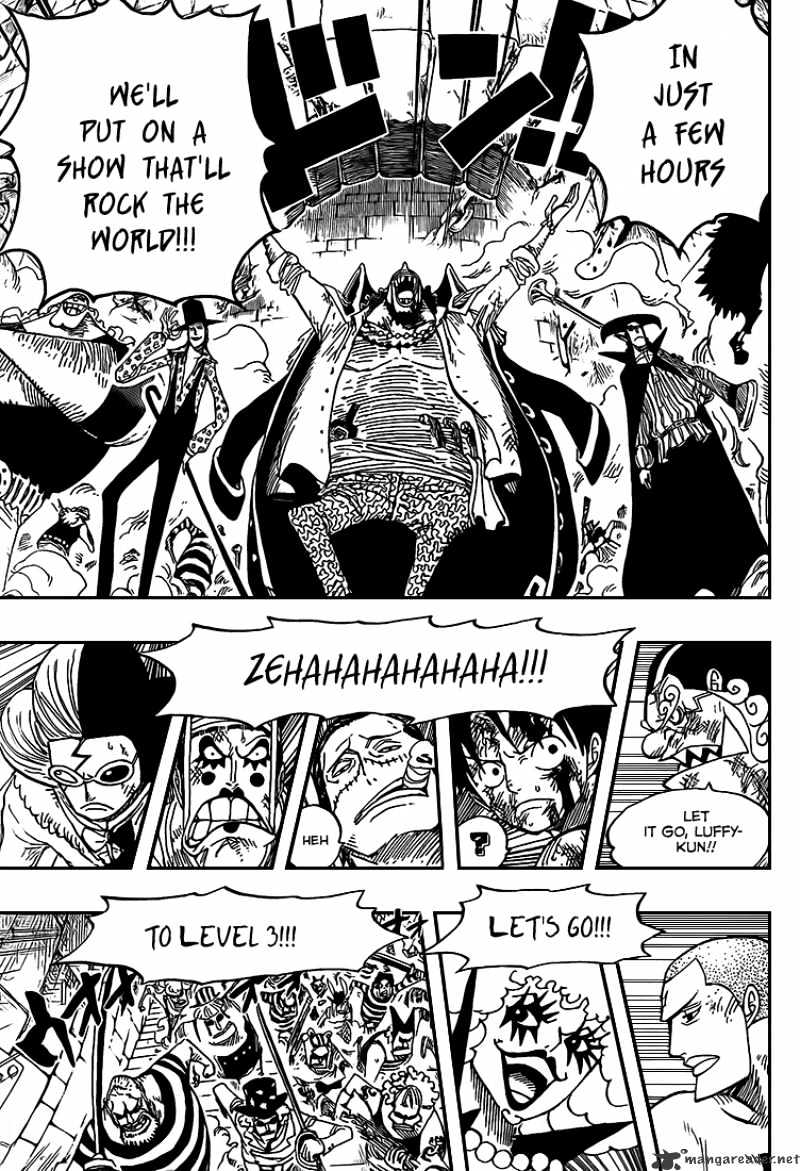 One Piece - Chapter 544 : Even Hell Has Off Days