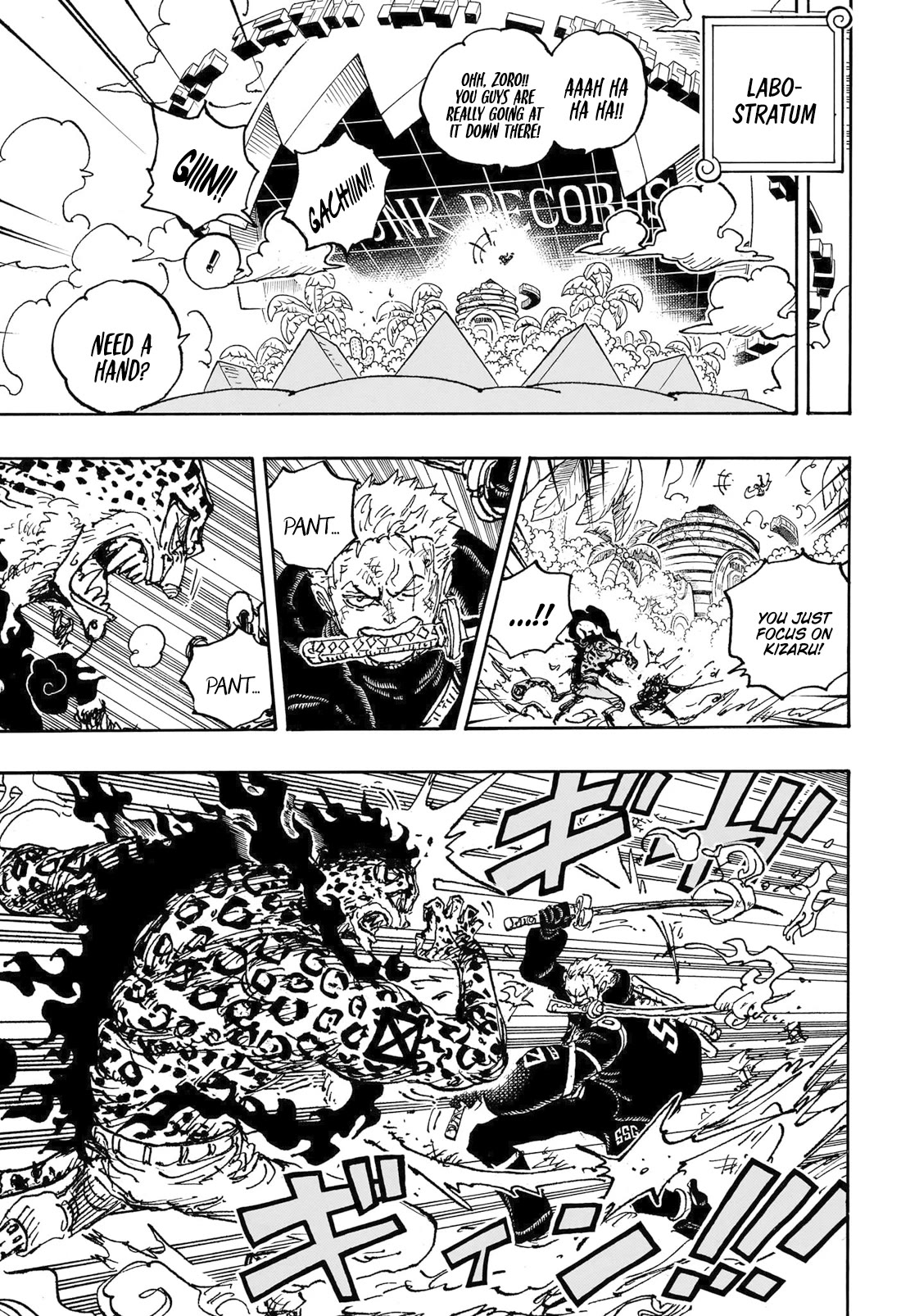 One Piece - Chapter 1093: Luffy Vs. Kizaru