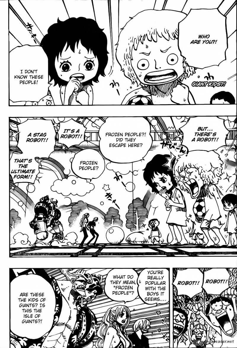 One Piece - Chapter 658 : Biscuits Room