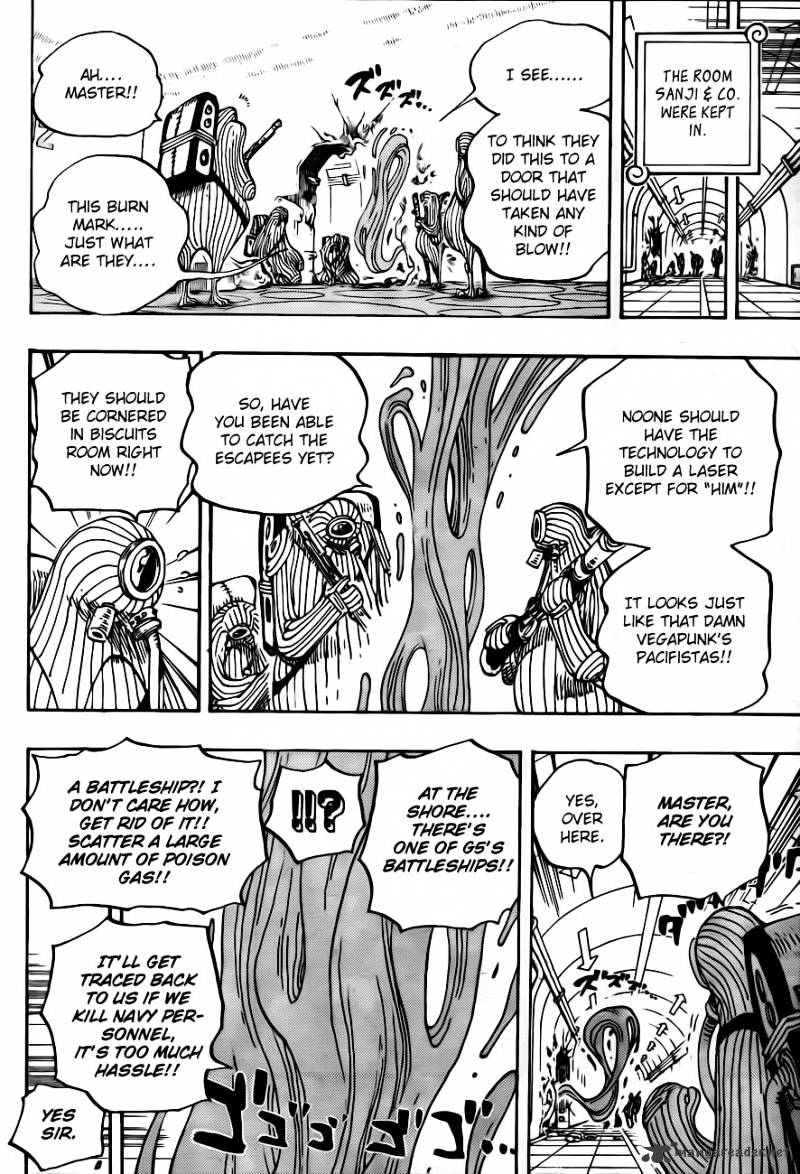 One Piece - Chapter 658 : Biscuits Room