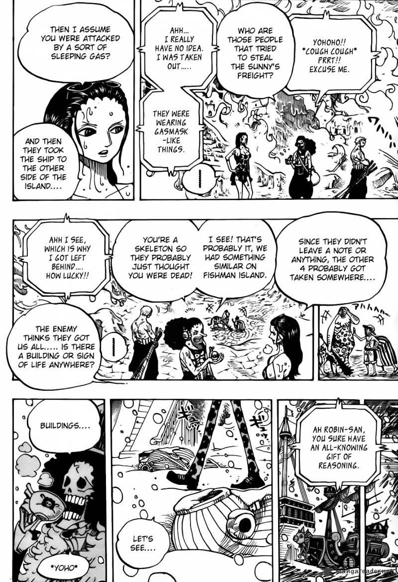 One Piece - Chapter 658 : Biscuits Room