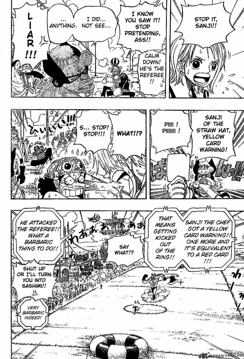 One Piece - Chapter 311 : Rough Game