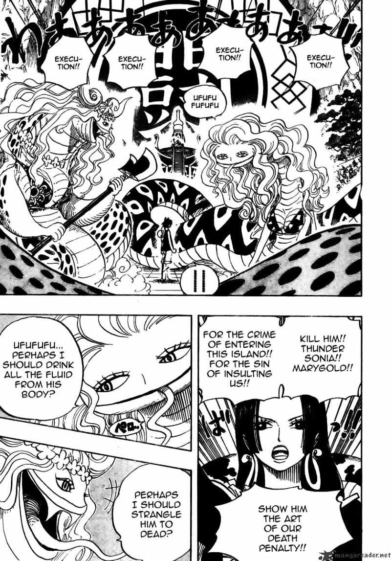 One Piece - Chapter 519 : The King S Disposition