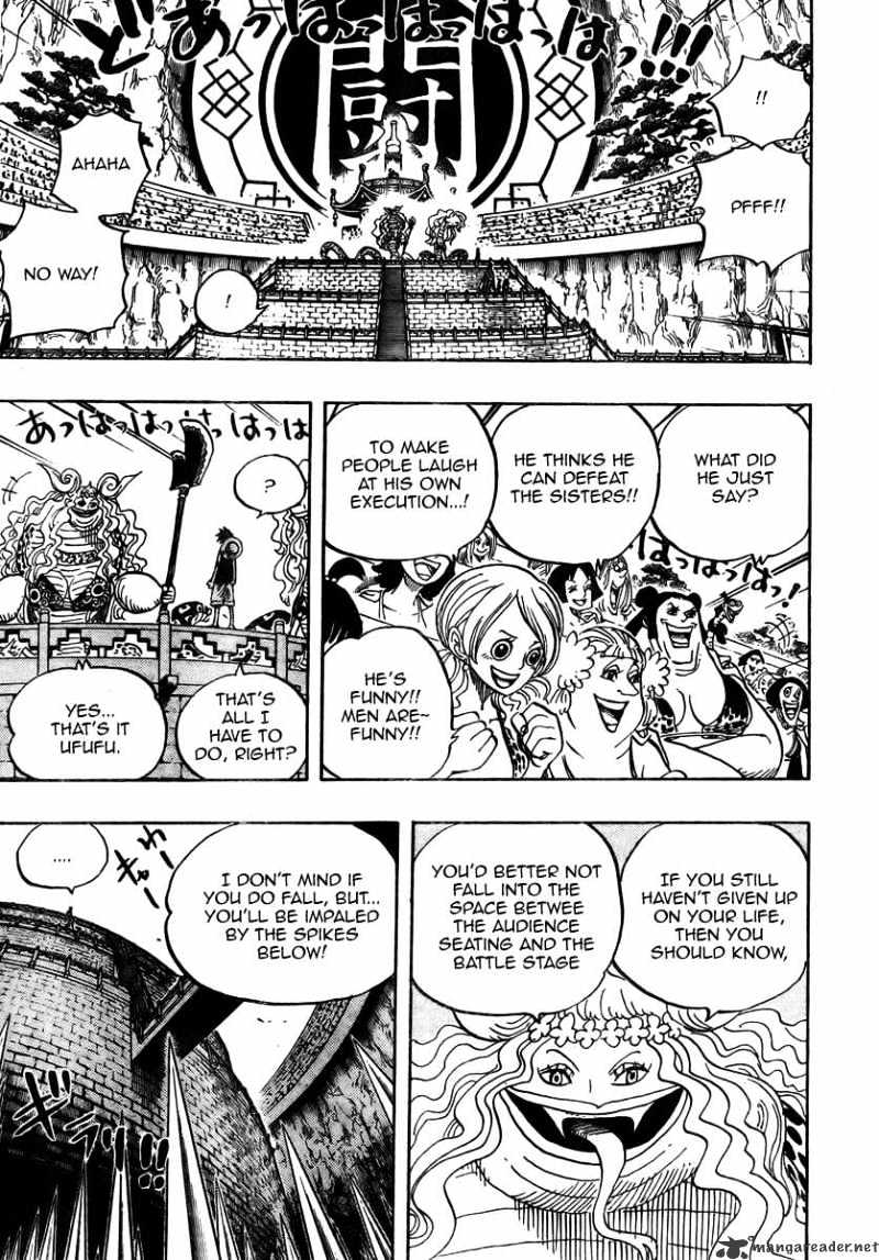 One Piece - Chapter 519 : The King S Disposition