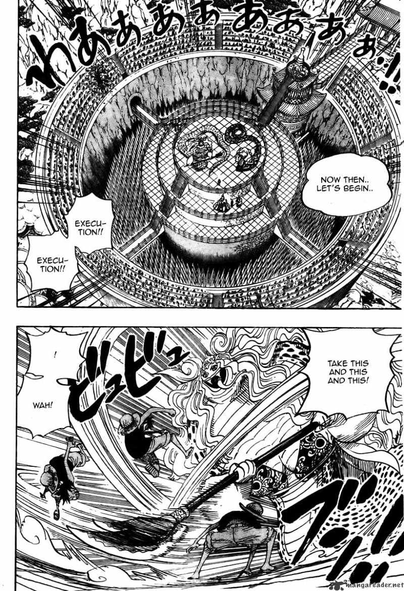 One Piece - Chapter 519 : The King S Disposition