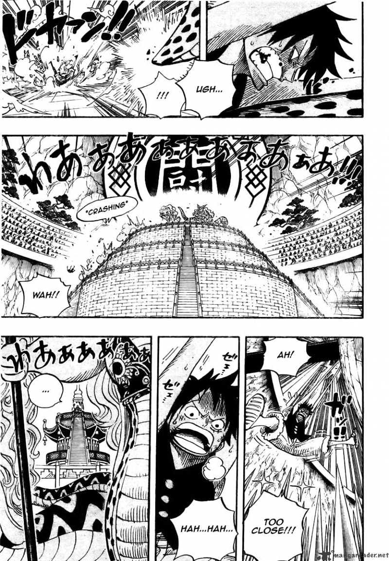 One Piece - Chapter 519 : The King S Disposition